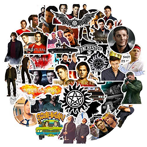 50Pcs Magic Anime Supernatural Theme Stickers Funny Stickers for Laptops, Computers, Hydro Flasks, Water Bottles Luggage Decal (Supernatural? 50Pcs Magic Anime Supernatural Theme Stickers Funny Stickers for Laptops, Computers, Hydro Flasks, Water Bottles Luggage Decal (Supernatural?