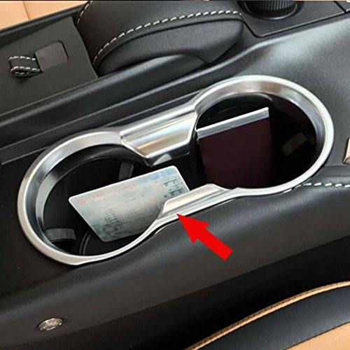 Generic Fit For Lexus NX NX200T NX300H 2015 2016 2017 2018 Matte Center Console Cup Holder Cover Trim