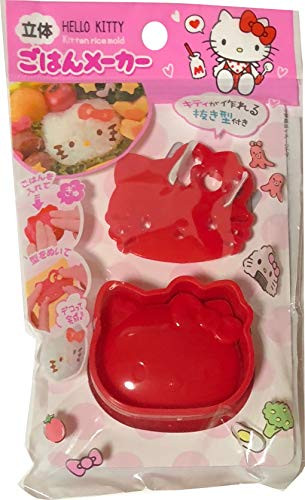 Sanrio Hello Kitty Rice ball Kitty die cut face type Sushi Roll Mold Kitchen
