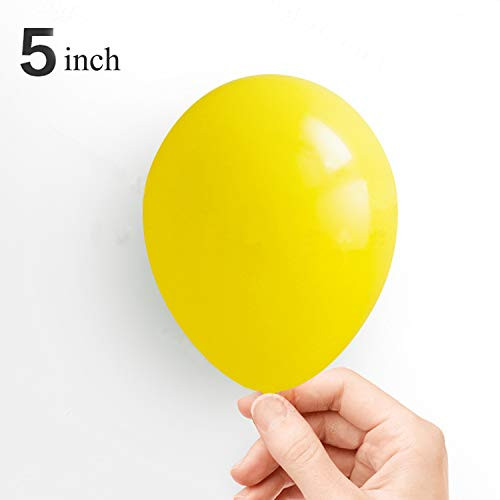 Brontothere Yellow Balloons 5 inch 50pcs Latex Party Balloons Baby Shower Helium Balloons Yellow Birthday Balloon