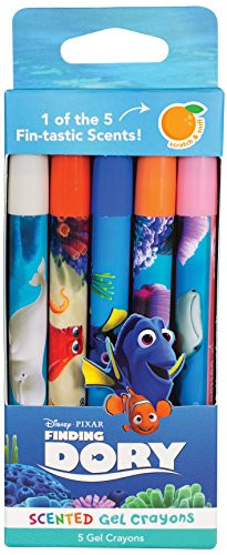 Scentco Finding Dory Sketch and Sniff Scented Gel Crayons, 5 Count