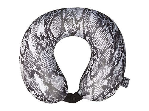 Steve Madden Memory Foam Travel Pillow Black/White One Size