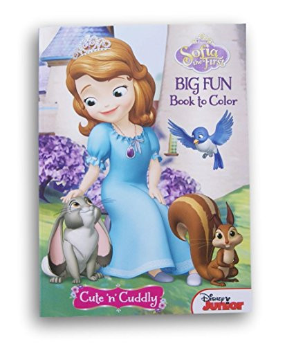 Bendon Publishing International Sofia the First ''Cute n Cuddly'' Color and Activity Book - 96 Pages