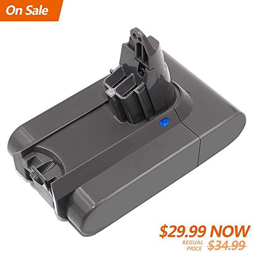 Bonadget 21.6V 2.2A Battery For Dyson V6 Li-ion Battery 595 650 770 880 DC58 DC59 DC61 DC62 Animal DC72 Series Handheld Replacement Battery Bonadget 21.6V 2.2A Battery For Dyson V6 Li-ion Battery 595 650 770 880 DC58 DC59 DC61 DC62 Animal DC72 Series Handheld Replacement Battery