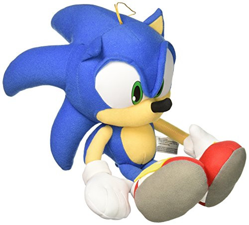 GE Animation GE-52749 Sonic the Hedgehog 14" Sonic Stuffed Plush