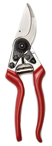 Spear & Jackson 6459BS Razorsharp Left Handed Bypass Pruners, Red & Silver