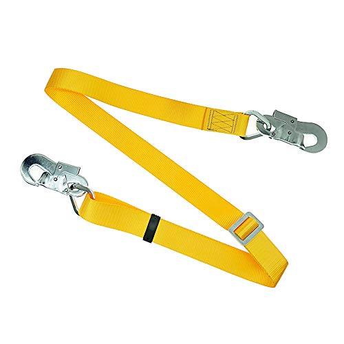 Trsmima Hunting Safety Harness, Tree Climbing Belt Restraint Lanyards ,Safety Adjustable Lanyard ?Add Level of Safety for Hunting, Hanging Stand?Trimming Tree Or Installing Steps
