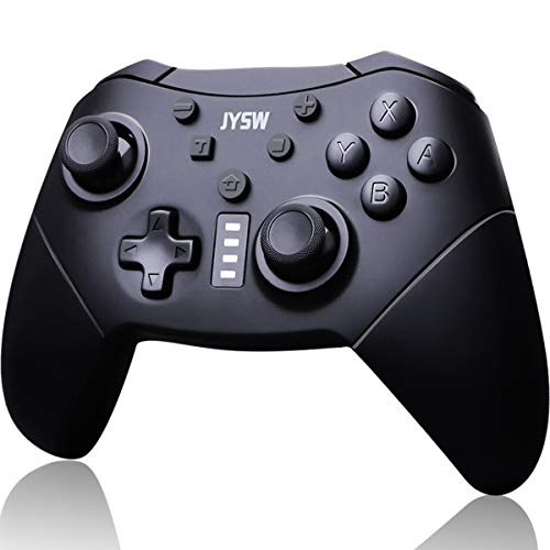 Switch Controller for Nintendo Switch/Switch Lite,JYSW Wireless Pro Controller Remote Gamepad Joystick for Nintendo Switch Console Supports Gyro Axis, Turbo and Dual Vibration [Upgrade]