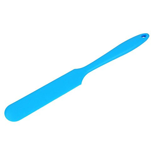Silicone Spatula Cream Scraper, Cake Cream Butter Spatula Mixing Batter Scraper, Baking Cooking Kitchen Tool(Blue) Silicone Spatula Cream Scraper, Cake Cream Butter Spatula Mixing Batter Scraper, Baking Cooking Kitchen Tool(Blue)
