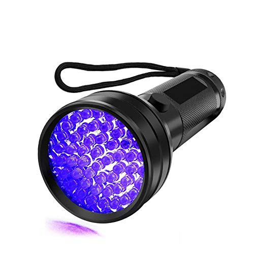 UV Flashlight Black Light, Edbella 51 LED 395 nM Ultraviolet Blacklight Detector for Dry Dog Urine, Pet Stains and Bed Bug UV Flashlight Black Light, Edbella 51 LED 395 nM Ultraviolet Blacklight Detector for Dry Dog Urine, Pet Stains and Bed Bug