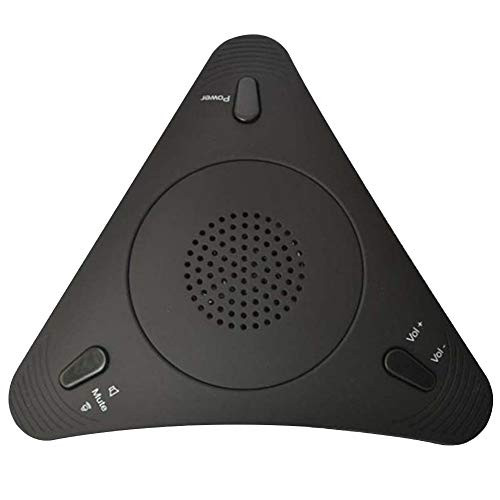 WonVon USB Conference Microphone,Desktop Computer Conference Omnidirectional Condenser Microphone Mic Speaker Speakerphone 360° Audio Pickup Plug Play for Business Video Meeting