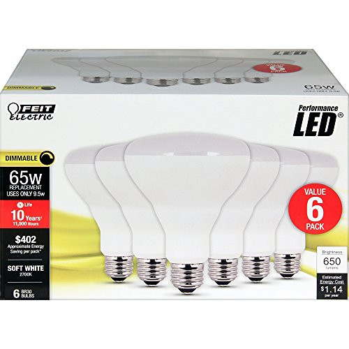 Feit Electric BR30/DM/10KLED/6 650 lm 2700K Dimmable BR30 LED Feit Electric BR30/DM/10KLED/6 650 lm 2700K Dimmable BR30 LED