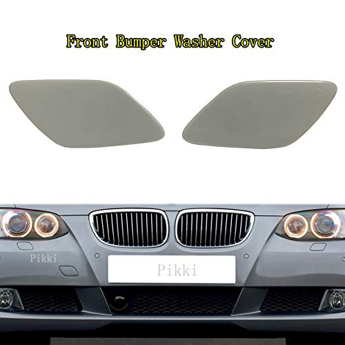Pikki Front Bumper Washer Cover Car Headlight Washer Cover Cap for 3-Series E92 E93 328i 335i(Left & Right)