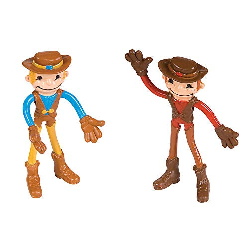 Rhode Island Novelty 4" Bendable Cowboy