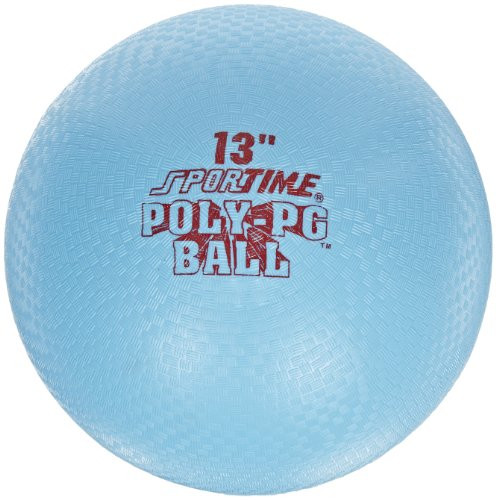 Sportime Poly Playground Ball - 13 inch - Blue