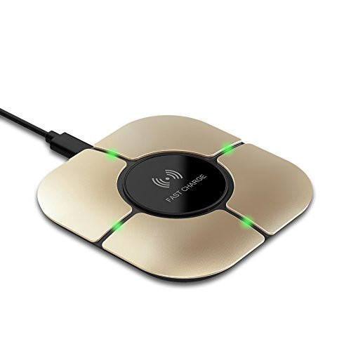 Qi Wireless Charger, 7.5W Wireless Charging Pad for iPhone X 8/8 Plus, 10W Fast Wireless Charging for Samsung Galaxy S9/S9 Plus/S8/Note 8/5/S7,5W for All enabled Phone Qi Wireless Charger, 7.5W Wireless Charging Pad for iPhone X 8/8 Plus, 10W Fast Wireless Charging for Samsung Galaxy S9/S9 Plus/S8/Note 8/5/S7,5W for All enabled Phone