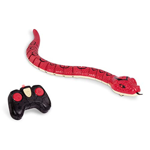 Terra by Battat  Rainbow Boa  Infrared Remote Control Snake with Light-Up Eyes  Electronic Animal Toys and Playsets for Kids Aged 6 and Up, Brown/a (An2800Z)