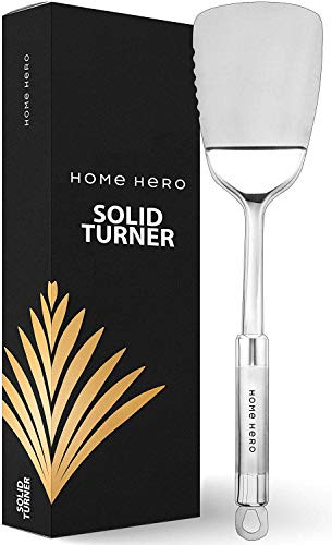 Stainless Steel Spatula Metal Spatula Flexible Spatula - Turner Spatula Stainless Steel Turner Steel Spatula Turner Cookie Spatula Pancake Spatula Pancake Flipper Stainless Steel Spatula for Cooking