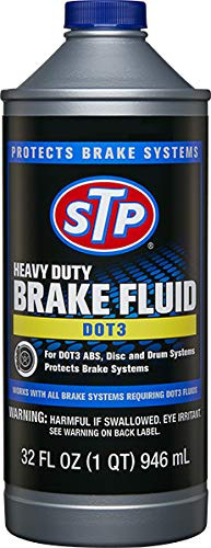 STP Heavy Duty Brake Fluid for DOT 3, 32 Fl Oz, Pack of 1, 18668
