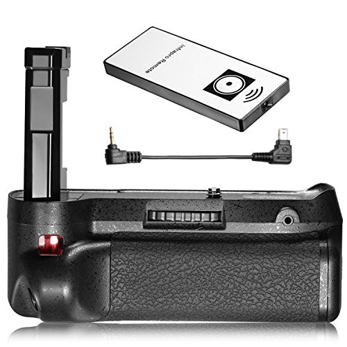 Neewer Infrared Remote Control Vertical Battery Grip Work with EN-EL14 EN-EL14A Battery for Nikon D3100 D3200 D3300 D5300 SLR Digital Cameras
