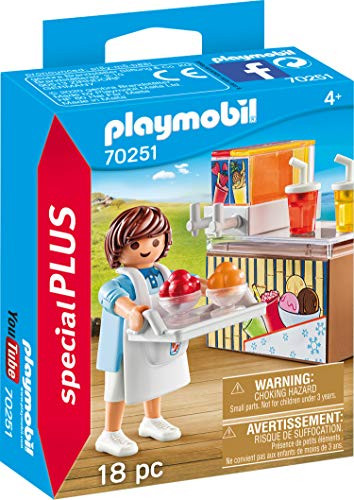 PLAYMOBIL Street Vendor 70251 Plus Figure Set