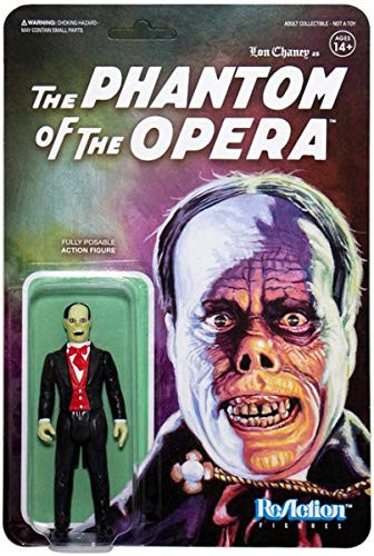 Super 7 Universal Monsters: Phantom of The Opera Reaction Figure, Multicolor