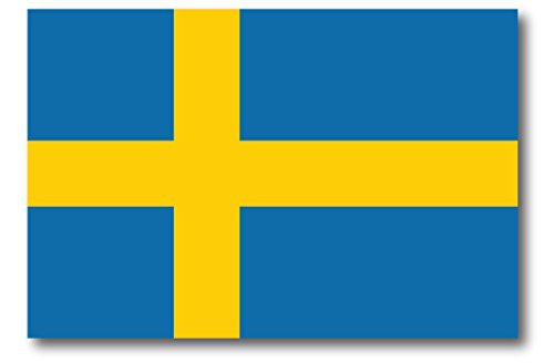 Swedish Flag Car Magnet Decal 4 x 6 Heavy Duty for Car Truck SUV