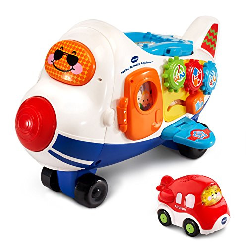VTech Go! Go! Smart Wheels Racing Runway Airplane, Great Gift For Kids, Toddlers, Toy for Boys and Girls, Ages 1, 2, 3, 4, 5