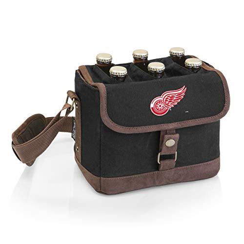 PICNIC TIME NHL Detroit Red Wings 6-Bottle Insulated Beer Caddy with Integrated Bottle Opener PICNIC TIME NHL Detroit Red Wings 6-Bottle Insulated Beer Caddy with Integrated Bottle Opener