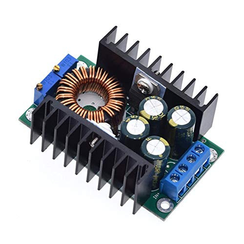 ANMBEST Buck CC CV Converter Module DC 7-32V to 0.8-28V Adjustable Constant Current Step Down Voltage Regulator 9A 300W Power Supply Module