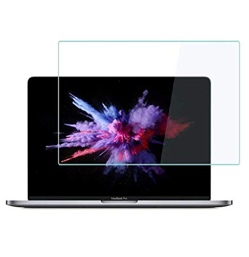 MUBUY-GOL Tempered Glass Screen Protector for MacBook Pro 15 Inch Model A1707 A1990, 9H Hardness Glass Screen Protector [No Bubble] [Reduce Fingerprint] [Anti Scratch] [0.15mm]