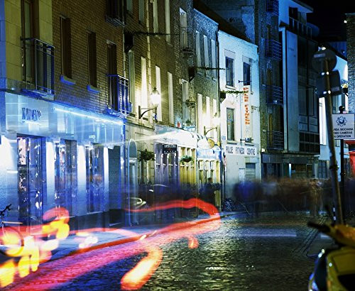 Temple Bar Dublin Co Dublin Ireland Poster Print (17 x 13)