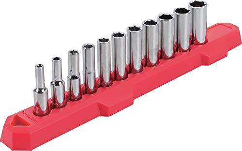 CRAFTSMAN Socket Set, Metric, 1/4-Inch Drive, 6-Point, 11-Piece (CMMT12051)