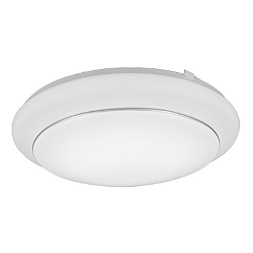 Lithonia Lighting FMBANL 14 20830 KR M4 Bandon LED 3000K Flush Mount Round Ceiling Light, 14-Inch, Silver
