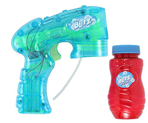 Blitz Light Up Bubble Blaster (Colors May Vary)