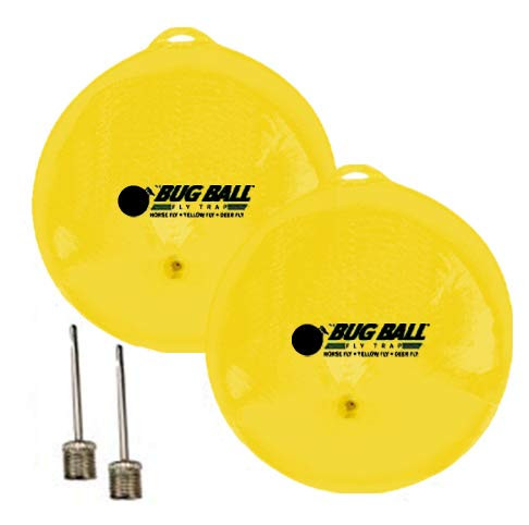 Gnat Ball - 2 Pack Replacement - Gnats, House Fly, No-See-Um, aphids whiteflies, and Love Bug Trap
