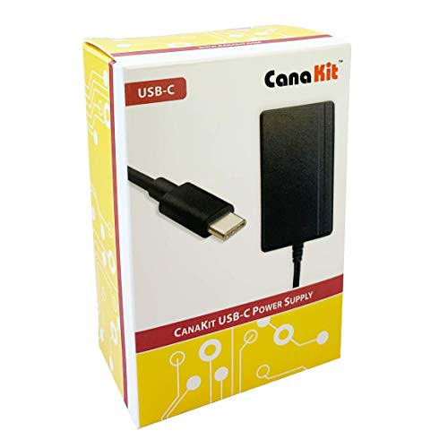 CanaKit 3.5A Raspberry Pi 4 Power Supply (USB-C) CanaKit 3.5A Raspberry Pi 4 Power Supply (USB-C)