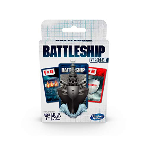 Hasbro Gaming Battleship Card Game for Kids Ages 7 and Up, 2 Players Strategy Game