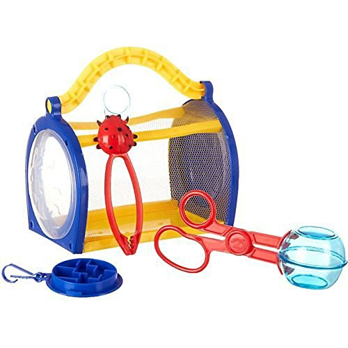 Back Yard Insect Cage Bug House with Catching Tools for Little Critters(colors may vary)