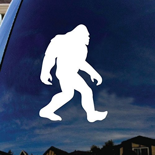 SoCoolDesign Bigfoot Sasquatch Car Window Vinyl Decal Sticker 7" Tall