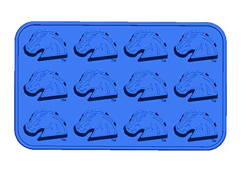 Fanpans MasterPieces NCAA Boise State Broncos, Ice Trays & Candy Mold, Set of 2, Blue