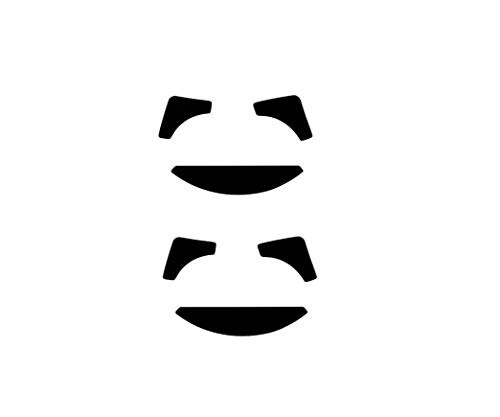 Mouse Skates/Mouse Feet Pads for Razer Deathadder Chroma/Deathadder (Pack of 2, 0.6mm)