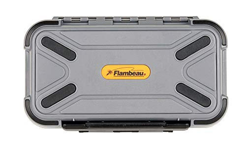 Flambeau Outdoors 3936CR Blue Ribbon Waterproof Fly Box - Large - Compartment/Ripple Foam