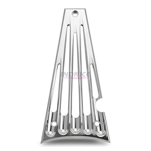 Chromed Deep edge cut Frame Grill cover for harley touring street road king electra glide FLHX FLHT FLHX FLTR 2017-2019