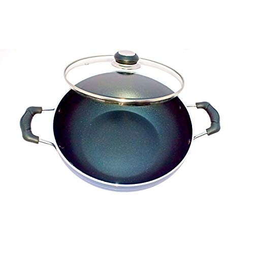 Induction Base Deep Fry Kadai Non-Stick Aluminium Kadhai Deep Fry Pan Nonstick 2.2 litre Nonstick All Purpose Pan Cooking Pan Non-Stick Kadai with Glass Lid Induction Base Deep Fry Kadai Non-Stick Aluminium Kadhai Deep Fry Pan Nonstick 2.2 litre Nonstick All Purpose Pan Cooking Pan Non-Stick Kadai with Glass Lid