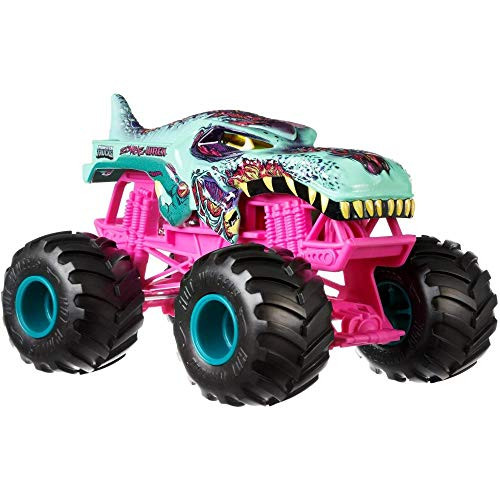 Hot Wheels Monster Trucks Mega Wrex Zombie Vehicle, Multicolor
