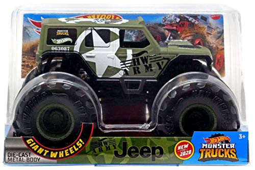 Hot Wheels Monster Trucks Jeep 1:24