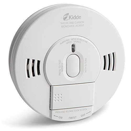 Kidde KN-COPE-IC AC Photoelectric Smoke and Carbon Monoxide Detector Alarm Hardwired With Battery Backup