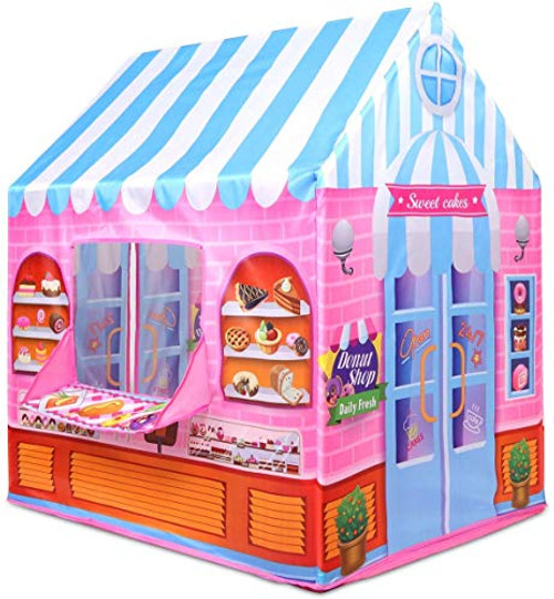 Kiddie Play Tent for Kids Candy Playhouse Boys & Girls Indoor Outdoor Toy