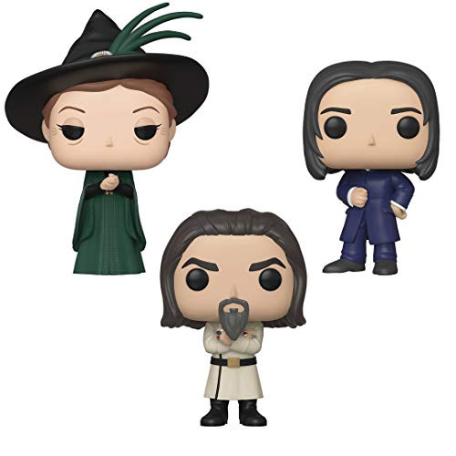 Funko Movies: Pop! Harry Potter Yule Series 8 Collectors Set 1 - Minerva Mcgonagall, Severus Snape, Igor Karkaroff